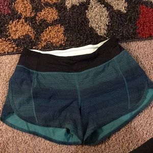 Lululemon size 6 shorts! Open up on sides!